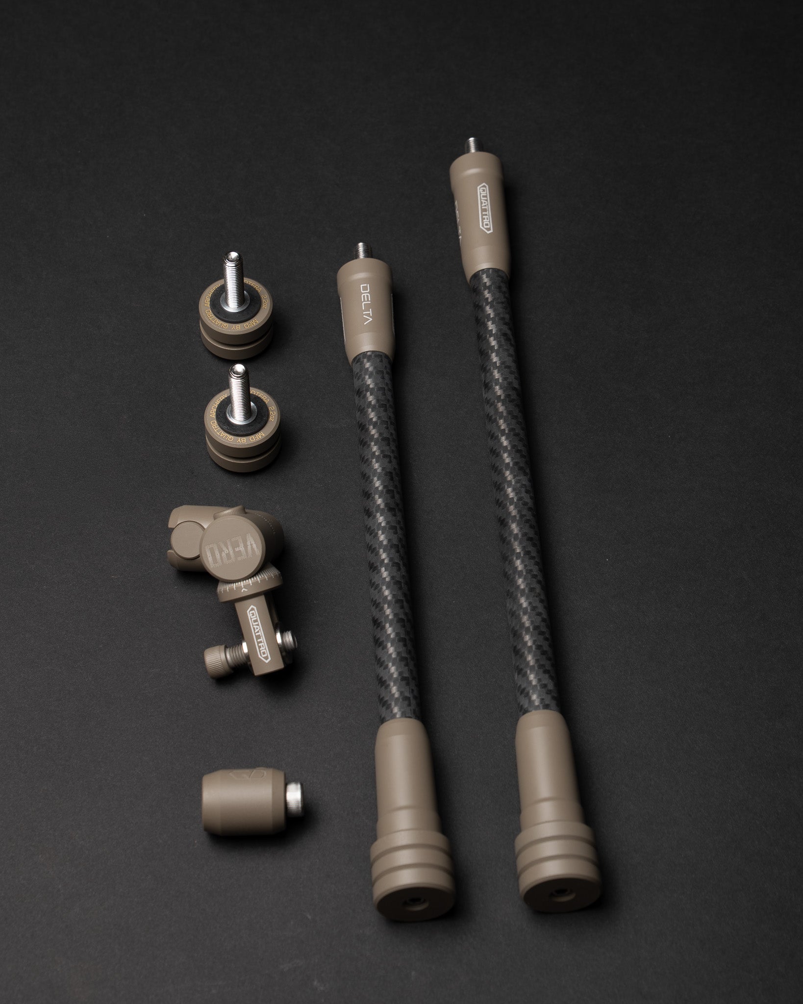 Delta MAXX Package | The Ultimate Bowhunting Stabilizer Setup – Quattro ...